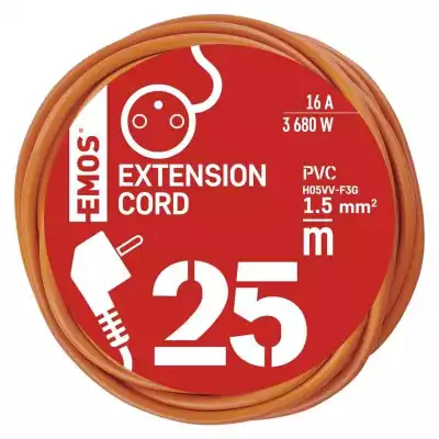 #4064 Predlžovací kábel EMOS 230V 25M | Príslušenstvo | Predlžovacie káble