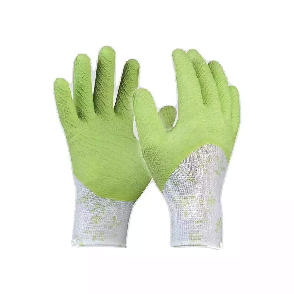 #1744 Pracovné rukavice GEBOL FLOWER GREEN 7 | Ochranné prostriedky | Pracovné rukavice